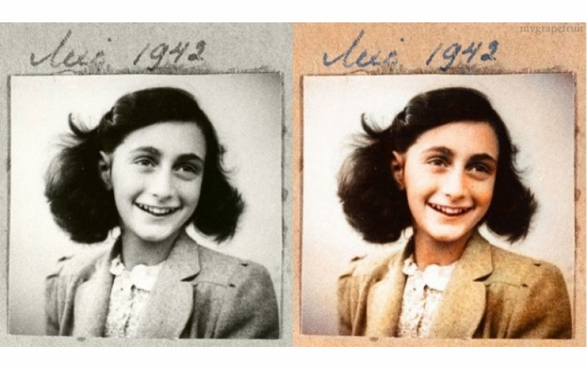 Anne Frank, 1942. Źródło: http://www.webburgr.com