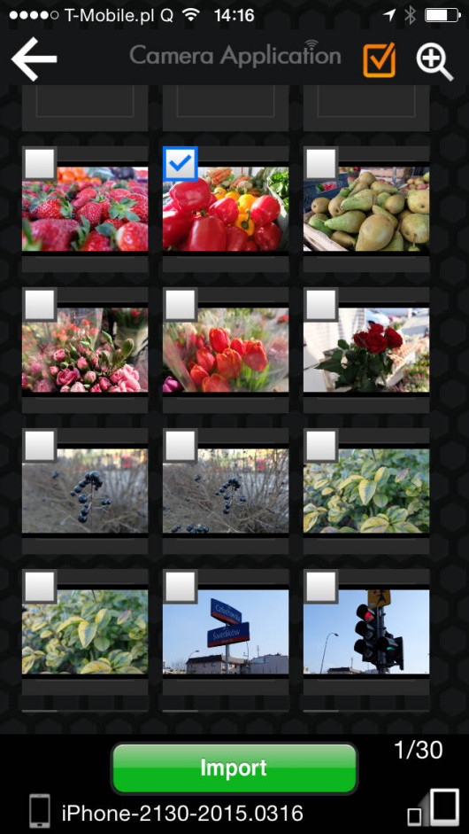 Fujifilm X-A2 - wi-fi