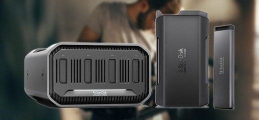 Sandisk Professional SSD Pro-BLade - nowy modułowy ekosystem dysków SSD dla twórców
