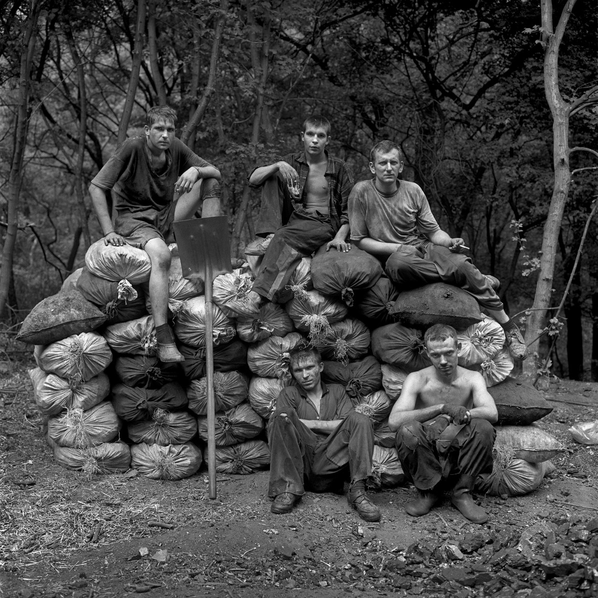 fot. Alexander Chekmenev, Donbas, 2002