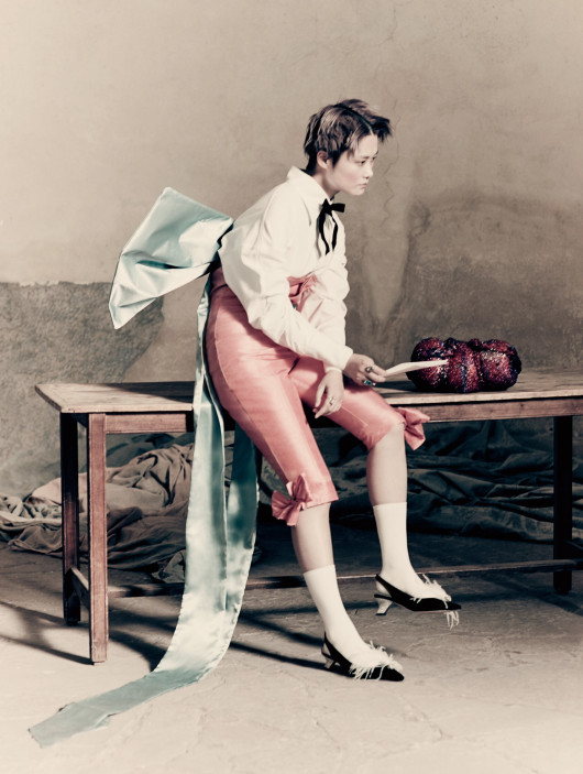 Chris Lee, fot. Paolo Roversi / Kalendarz Pirelli 2020 