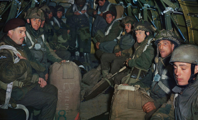  II wojna światowa w kolorze na nieznanych zdjęciach brytyjskiej armii