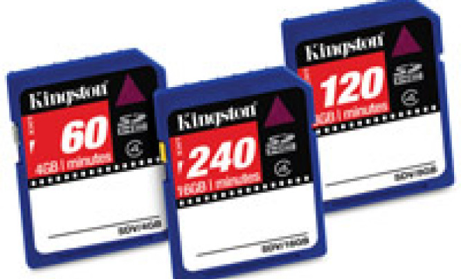 Kingston SDHC Video - karty pamięci do kamer wideo