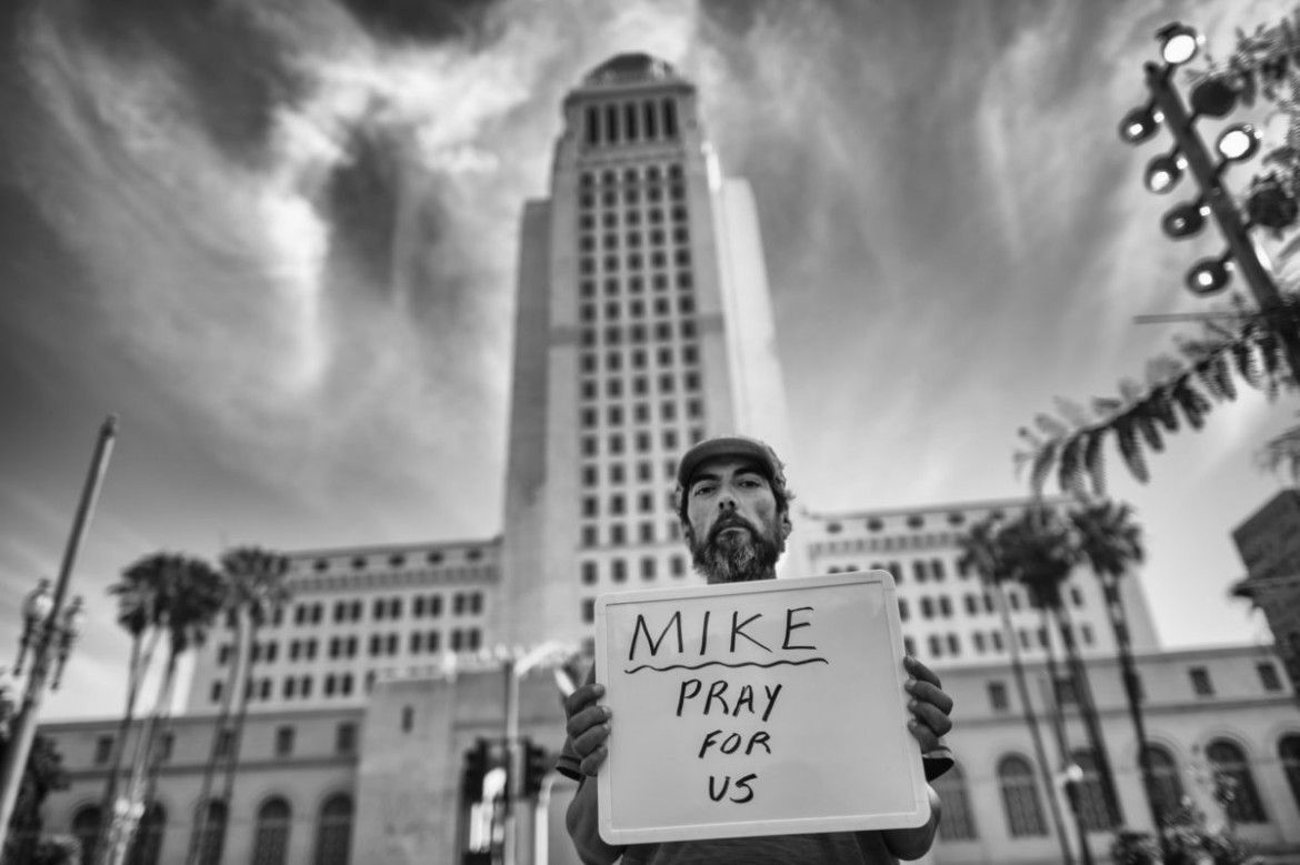 Hans Gutknecht (Los Angeles Daily News), II miejsce w kategorii Portrait Series" | Cykl Gutknechta ukazuje problem bezdomności w Los Angeles.