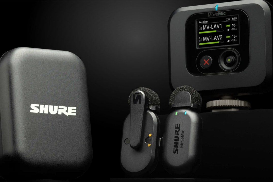 Shure MoveMic - kultowy producent wkracza z przytupem do świata kompaktowych systemów bezprzewodowych
