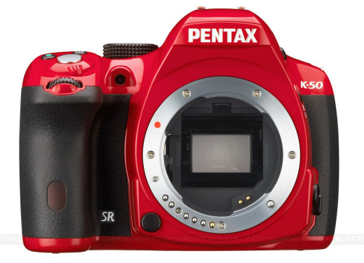 Pentax K-50 - uszczelniony i kolorowy