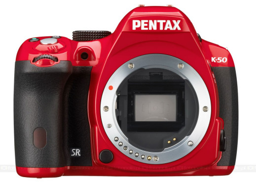 Pentax K-50 - uszczelniony i kolorowy