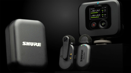 Shure MoveMic - kultowy producent wkracza z przytupem do świata kompaktowych systemów bezprzewodowych