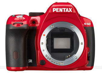Pentax K-50 - uszczelniony i kolorowy