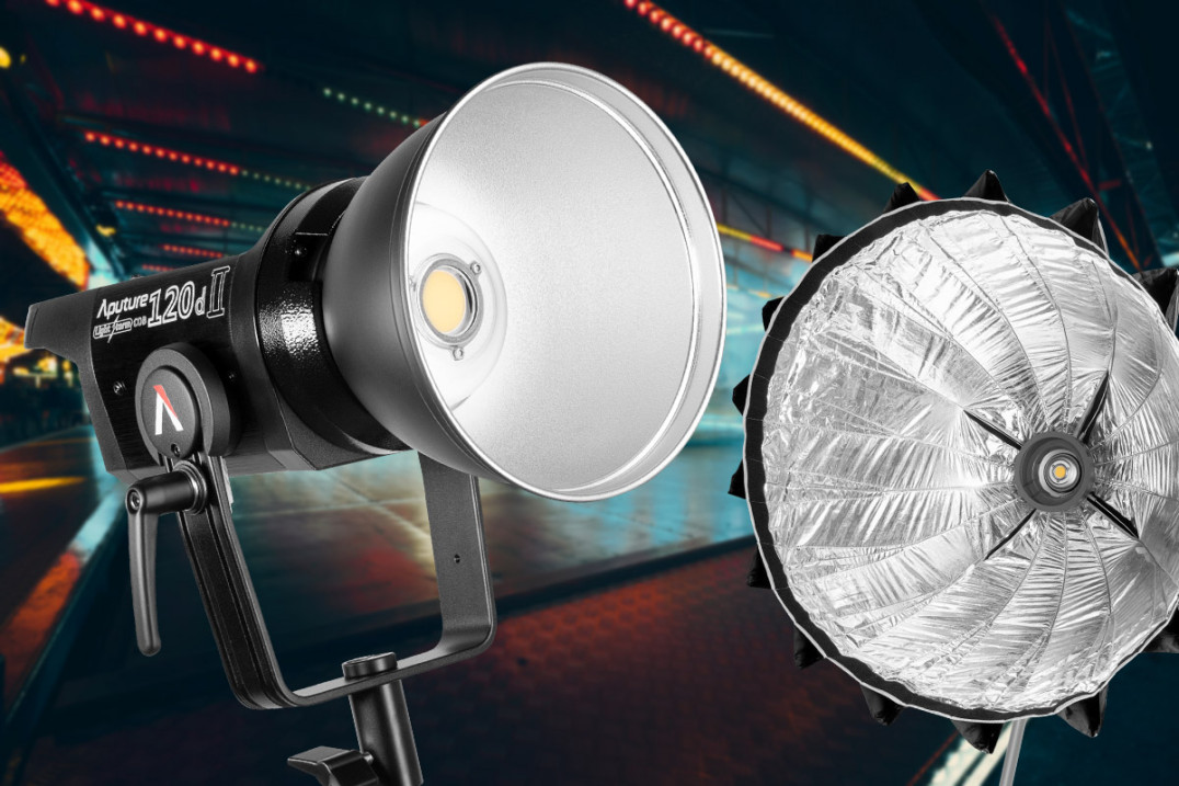 Nowości Aputure - wszechstronna lampa LED Light Storm LS CS120 d II oraz softboksy