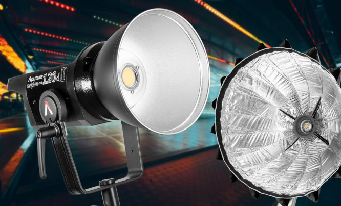 Nowości Aputure - wszechstronna lampa LED Light Storm LS CS120 d II oraz softboksy
