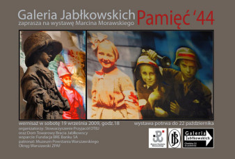 Wystawa Marcina Morawskiego "Pamięć '44" w Galerii Jabłkowskich