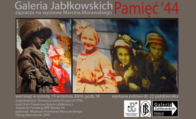 Wystawa Marcina Morawskiego "Pamięć '44" w Galerii Jabłkowskich