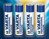 Varta Professional Lithum