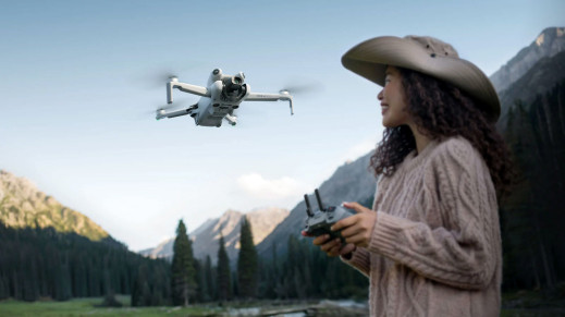 DJI Mini 4 Pro - profil Log, lepsze wykrywanie przeszkód, 4K 100 kl./s i programowanie lotu