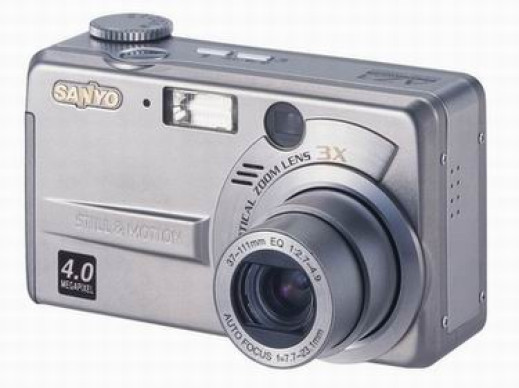 Sanyo DSC-AZ3 - lepszy choć słabszy...