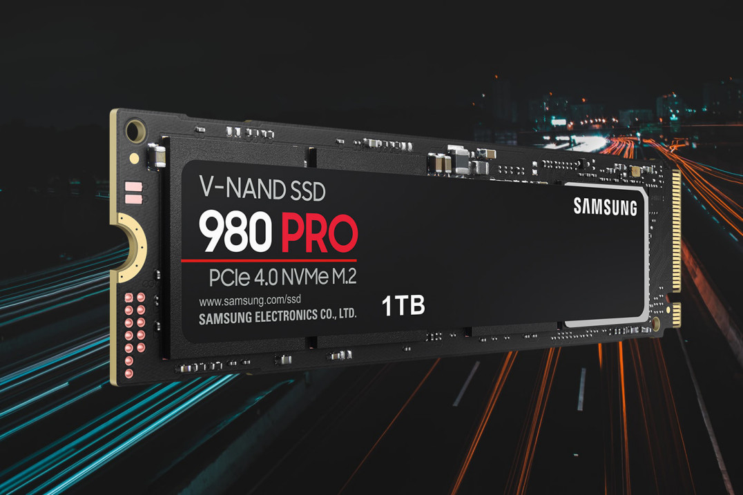 Rekordowe 7000 MB/s odczytu danych z nowym dyskiem Samsung NVMe SSD 980 PRO