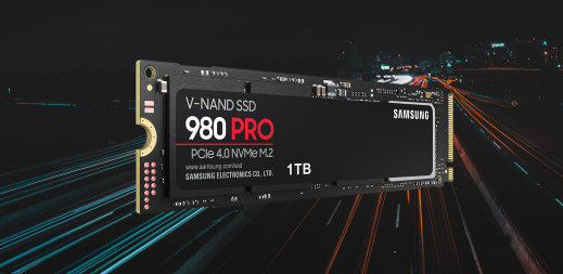Rekordowe 7000 MB/s odczytu danych z nowym dyskiem Samsung NVMe SSD 980 PRO