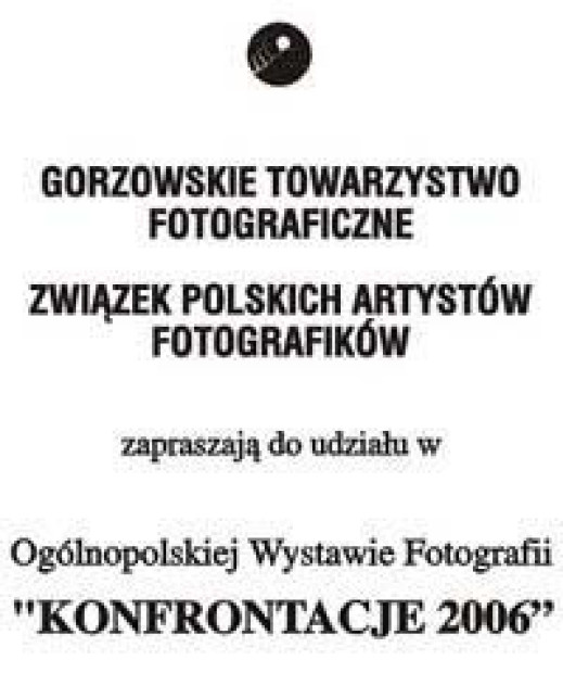 Ogólnopolska Wystawa Fotografii "Konfrontacje 2006"