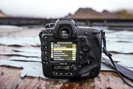 Nikon D5 - tylna ścianka