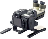 Nikon Fabre Photo EX - aparatem przez mikroskop