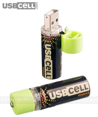 USBCELL akumulatorki ładowane z portu USB