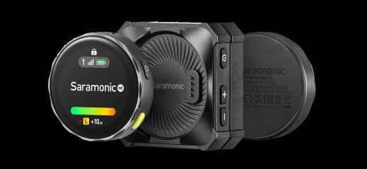 Saramonic BlinkMe B2 - bezprzewodowy mikrofon z… dotykowym ekranem