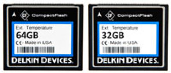 Delkin "Extended Temperature" CompactFlash - odporne karty