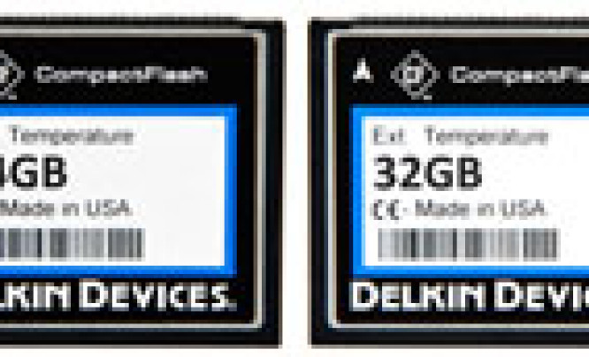 Delkin "Extended Temperature" CompactFlash - odporne karty