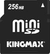 256MB miniSD - pojemna miniaturka
