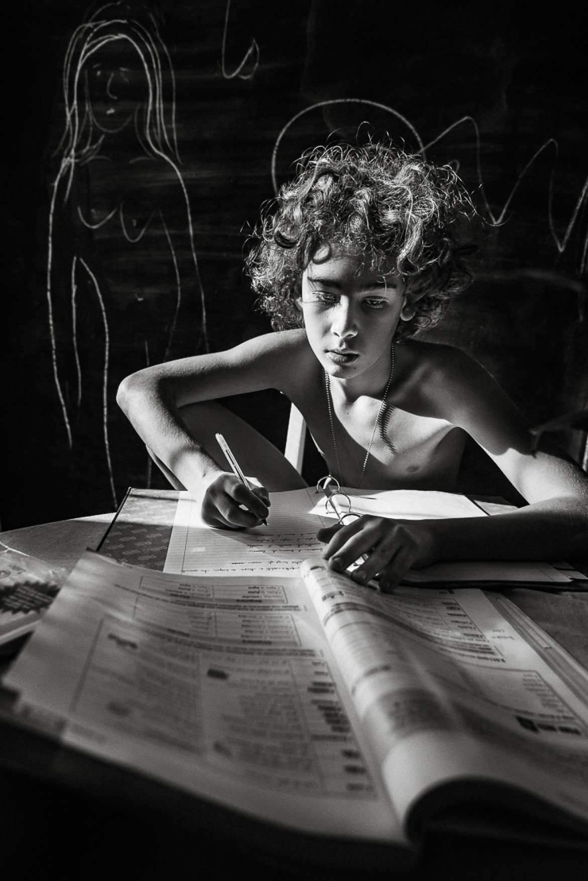 fot. Marina Kazakova, "The Poetics of Childhood", nagroda Black & White Series of the Year 2019