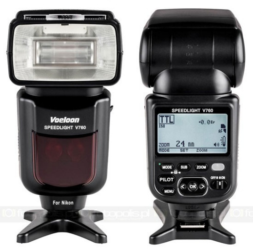 Voeloon V760 i V200 - lampy błyskowe