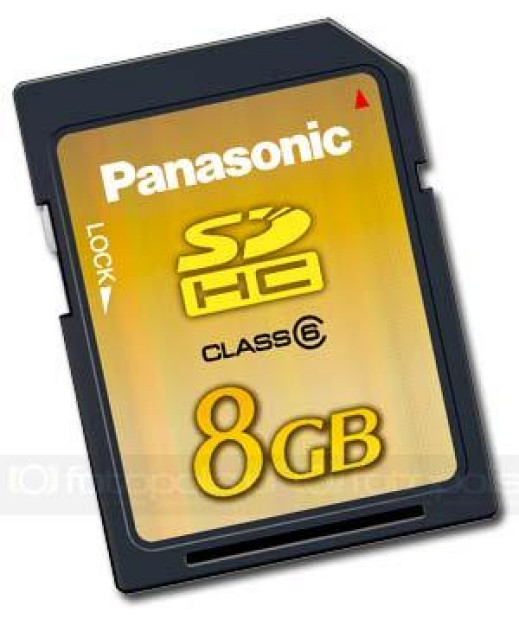 Karta Panasonic Pro High Speed SD 8 GB