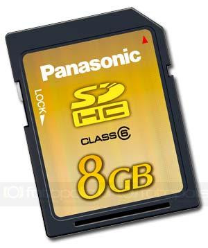 Karta Panasonic Pro High Speed SD 8 GB