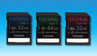 Toshiba Exceria - seria szybkich kart SDHC i SDXC