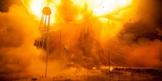 Eksplozja rakiety Orbital ATK Antares - NASA udostępniła zdjęcia