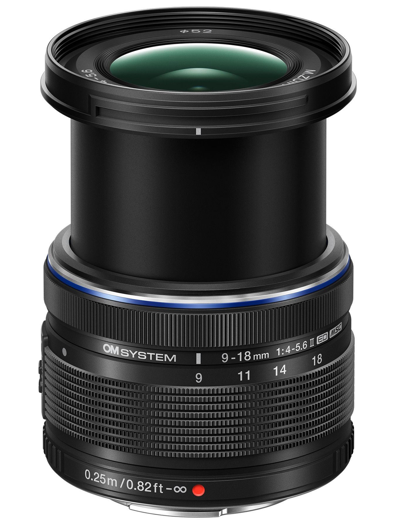 OM System M.Zuiko Digital ED 9–18 mm f/4–5.6 II OM System M.Zuiko Digital ED 9–18 mm f/4–5.6 II