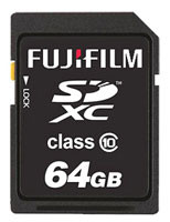 Fujifilm 64GB SDXC - w komplecie z czytnikiem