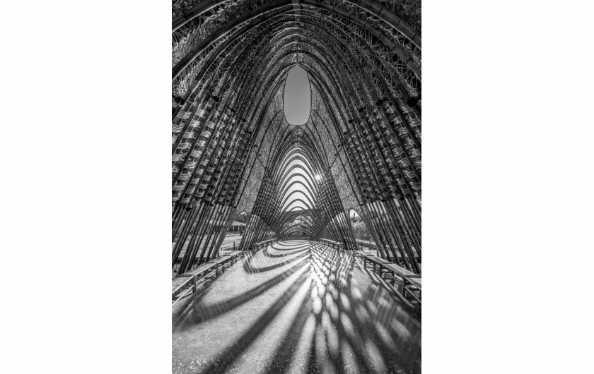 fot. Shih-Hung Yang, Bamboo Pavilion, 3. nagroda w kategorii Architecture / Monovisions Photography Awards 2019