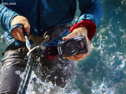Olympus TG-3 to niekwestionowany lider wytrzymałości i jakości obrazu w swojej klasie. Wyposażony został w nową lepszą matrycę, superjasny obiektyw f/2.0, zaawansowany tryb supermacro, wifi, GPS, funkcję zdjęć z interwałem oraz filmów poklatkowych.