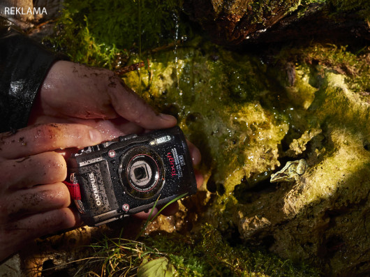 Olympus TG-3 to niekwestionowany lider wytrzymałości i jakości obrazu w swojej klasie. Wyposażony został w nową lepszą matrycę, superjasny obiektyw f/2.0, zaawansowany tryb supermacro, wifi, GPS, funkcję zdjęć z interwałem oraz filmów poklatkowych.