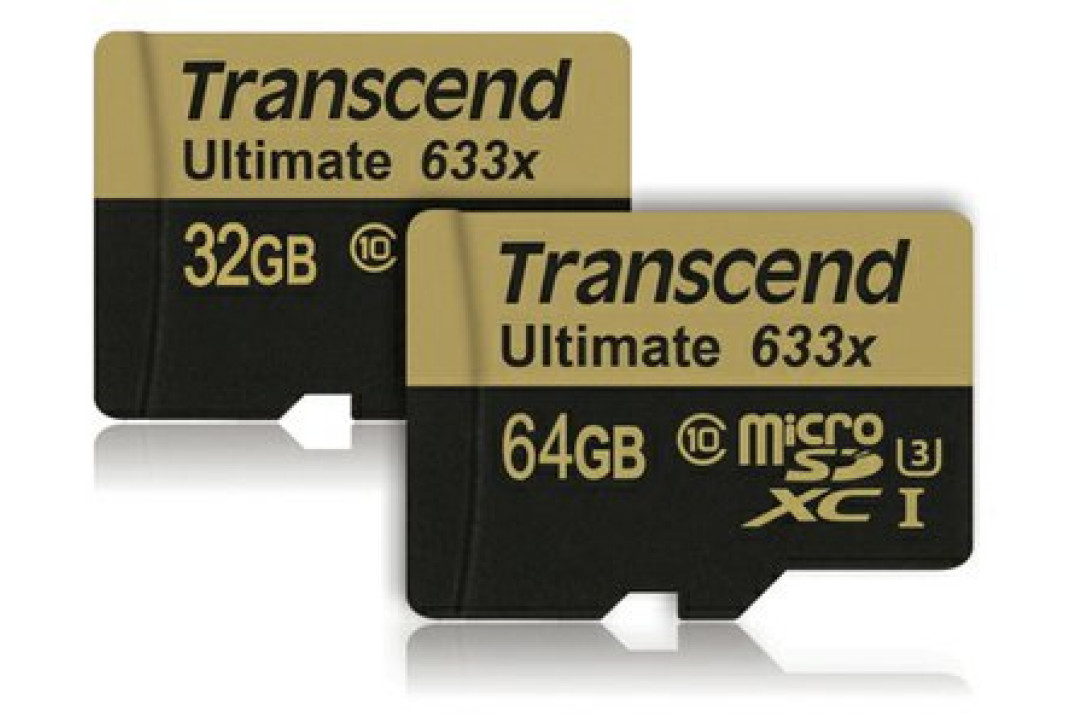 Transcend microSD UHS-I U3 633x 32GB i 64GB