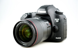 Canon EF 35 mm f/1.4 II USM z aparatem Canon EOS 5D Mark III