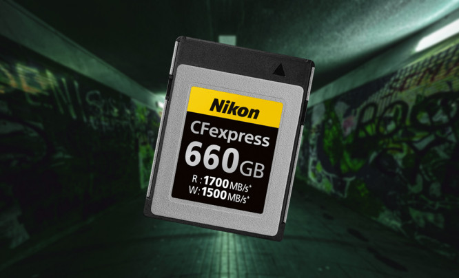Nikon prezentuje własną kartę CFexpress typu B