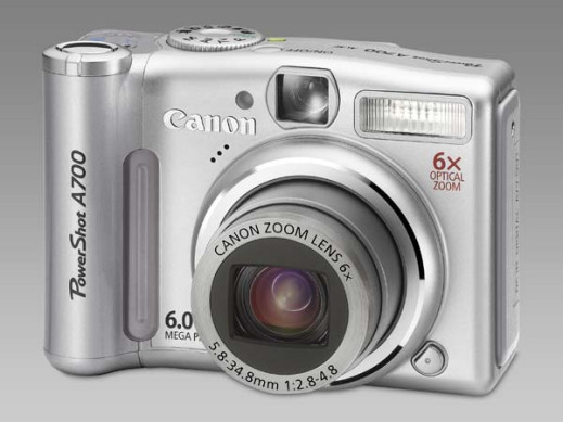 Canon PowerShot A700 i A540 - seria 'A' w wersji zaawansowanej