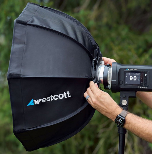 Westcott przeprojektował serię Rapid Box Switch. Nowe softboksy składają się na płasko