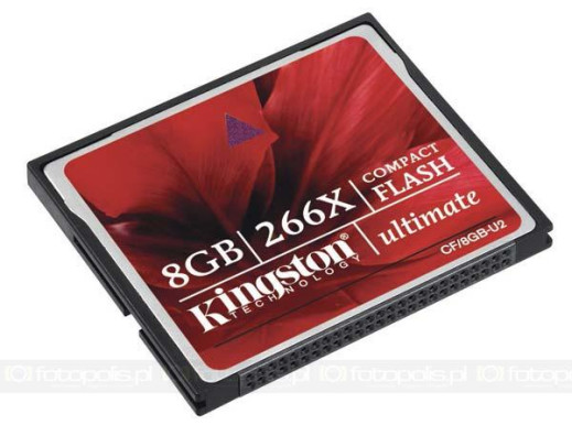 Kingston CompactFlash Ultimate - nowe karty o prędkości zapisu danych 266x