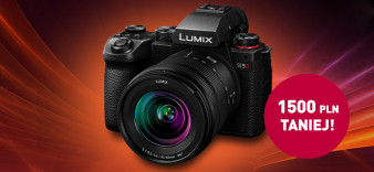 Lumix S5 II - odbierz 1500 zł rabatu zostawiając stary aparat w rozliczeniu