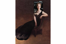 Jennifer Lawrence, The Hollywood Reporter Magazine January 2011 + Portrait of Mrs. V (Mrs. Herman Duryea) by John White Alexander