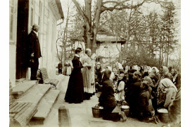 Lipowska Izabela, Wielkanoc w Hucisku, 1906, wł. prywatna
